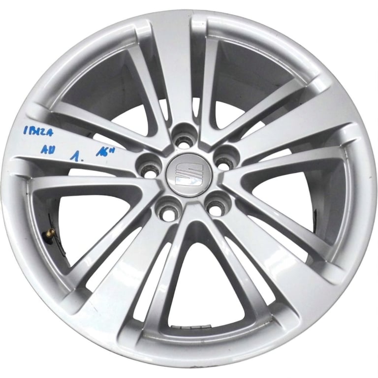 1x Alufelge 16 Zoll 7.0" 5x100 43ET 6J0601025D Seat Ibiza Rim Wheel