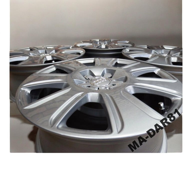 4x Alufelge 16 Zoll 6.5" 5x112 33ET Glanz Grau 8U0601025Q Audi Q3 Rim Wheel FEL9059625900og