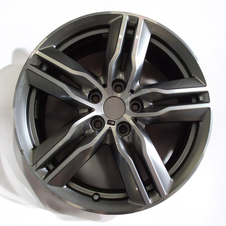 1x Alufelge 18 Zoll 7.5" 5x112 51ET Glanz Graphit BMW F39 X1 F48 Mg Rim Wheel FEL9369571807xb