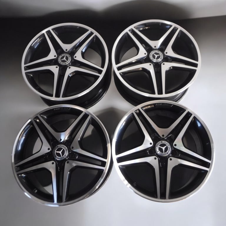 4x Alufelge 18 Zoll 7.5" 5x112 52ET A1764010302 Mercedes-Benz W176 Rim Wheel FEL4184226875bc