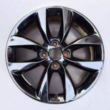 Laden Sie das Bild in den Galerie-Viewer, 1x Alufelge 16 Zoll 6.5&quot; 4x100 40ET Glanz Schwarz OP072 Opel Corsa E D Rim Wheel