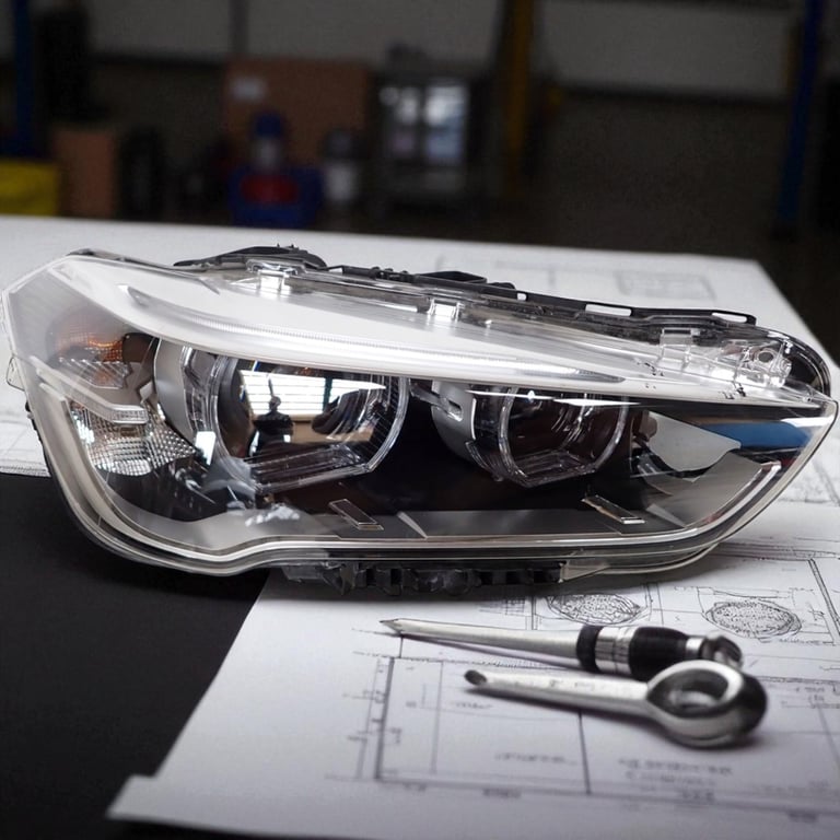 Frontscheinwerfer BMW X1 F48 7472220-02 Full LED Rechts Scheinwerfer Headlight SCH8823796274po
