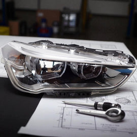 Frontscheinwerfer BMW X1 F48 7472220-02 Full LED Rechts Scheinwerfer Headlight SCH8823796274po