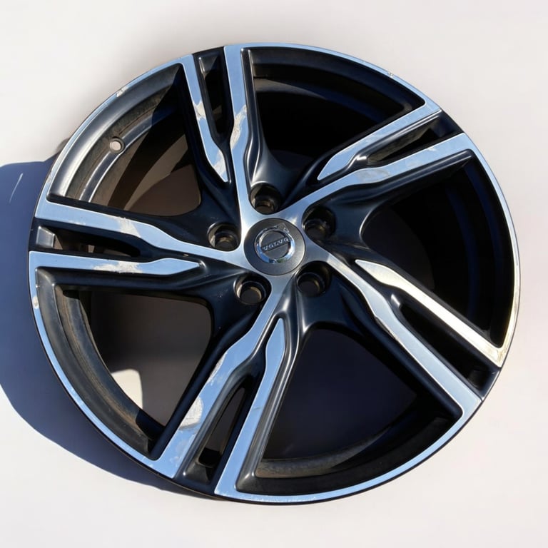 1x Alufelge 18 Zoll 7.5" 5x108 52,5ET Matt Schwarz 31423873 Volvo Xc60 Rim Wheel