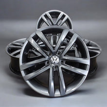 Load image into Gallery viewer, 4x Alufelge 18 Zoll 7.5" 5x112 51ET Glanz Grau 5G0601025AF VW Golf Vii Rim Wheel FEL2647626686cs