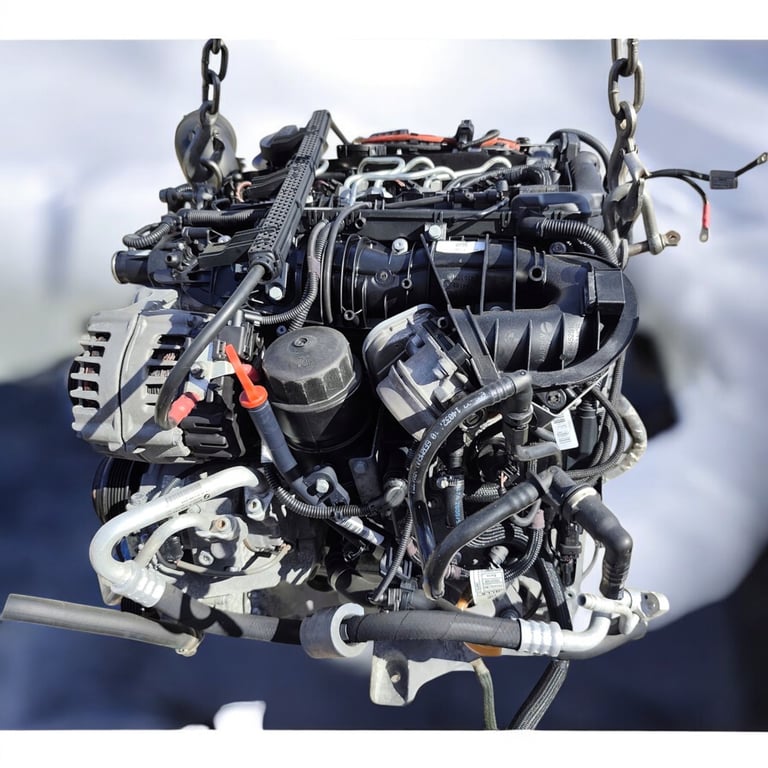 Motor BMW X1 E84 N47D20D 2.3 204PS Diesel Engine Komplett