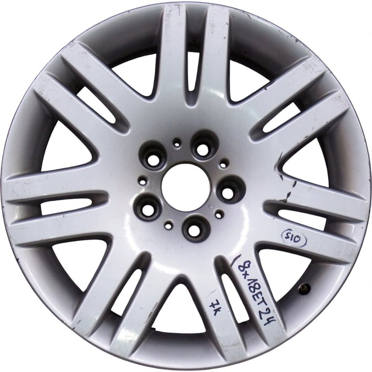 1x Alufelge 18 Zoll 8.0" 5x120 24ET 6753239 BMW 7 E65 Rim Wheel FEL1137541038el