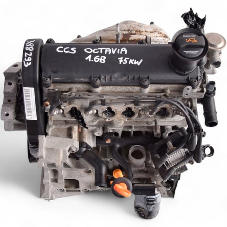 Motor VW Golf V II CCS CCSA 1.6 102PS 75kW 2008 Benzin Engine Unkomplett MOT4627215387rc