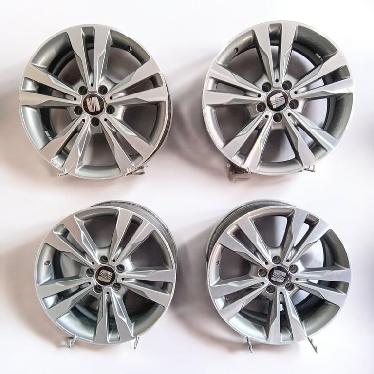 4x Alufelge 18 Zoll 7.5" 5x112 44ET A2054012802 Mercedes-Benz Mg Rim Wheel FEL1451420150bt