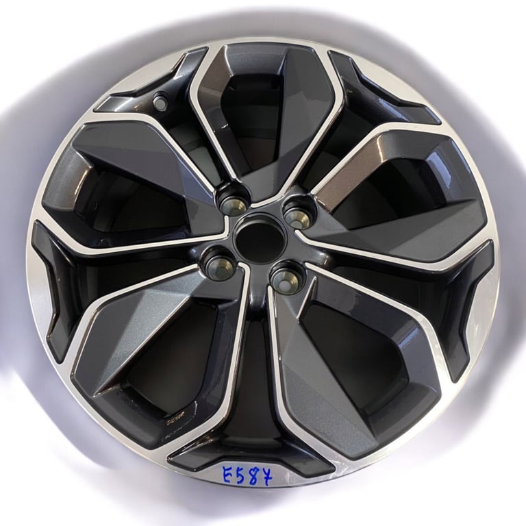 1x Alufelge 17 Zoll 7.0" 4x100 44ET 403001878 Renault Clio Iv Rim Wheel FEL4627229362iv