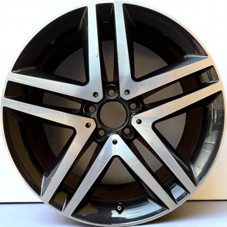 1x Alufelge 19 Zoll 8.0" 5x112 52ET Glanz Schwarz A4474014500 Mercedes-Benz Vito FEL4146696852eu