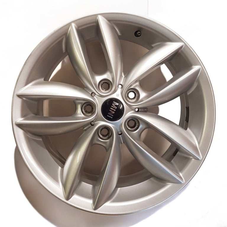 1x Alufelge 17 Zoll 7.0" 5x120 50ET Glanz Silber 9803723 Mini R60 R61 Rim Wheel