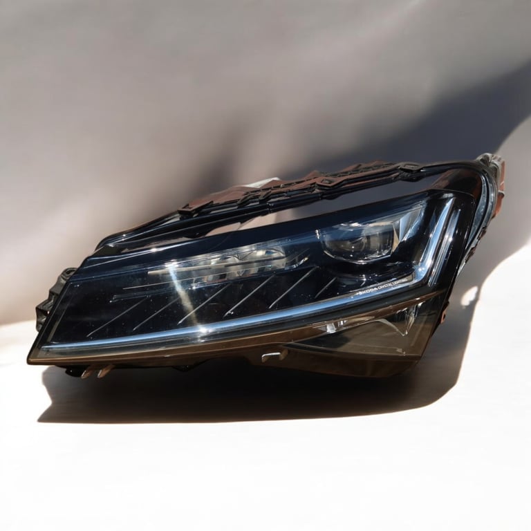 Frontscheinwerfer Skoda Superb III 3V1941015HJ LED Links Scheinwerfer Headlight