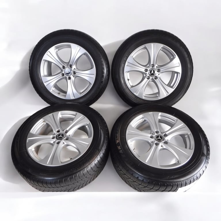 4x Alufelge 18 Zoll 8.0" 5x112 38ET A2534010800 Mercedes-Benz Glc Rim Wheel FEL5235833316go