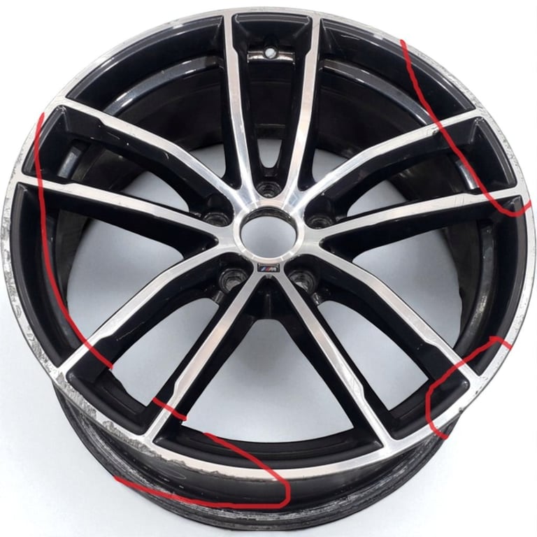 1x Alufelge 18 Zoll 8.0" 5x112 30ET 7855081 BMW G31 G30 Rim Wheel