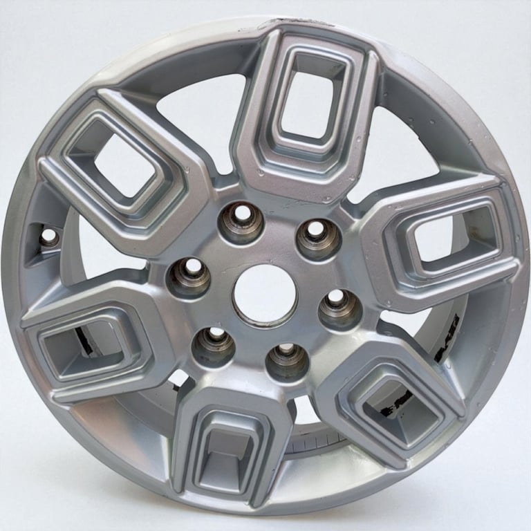 1x Alufelge 17 Zoll 6.5" 6x139.7 48ET Glanz Graphit 52910-CG100 Hyundai Staria