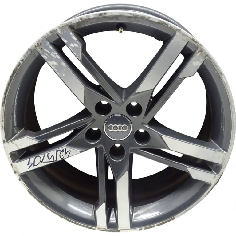 1x Alufelge 18 Zoll 8.0" 5x112 8W0601025M Audi A4 B9 Rim Wheel
