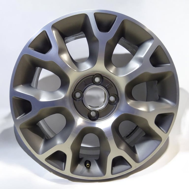 1x Alufelge 16 Zoll 6.5" 4x98 35ET Matt Graphit 51940830 Fiat 500 Mg Rim Wheel FEL6003800634ln