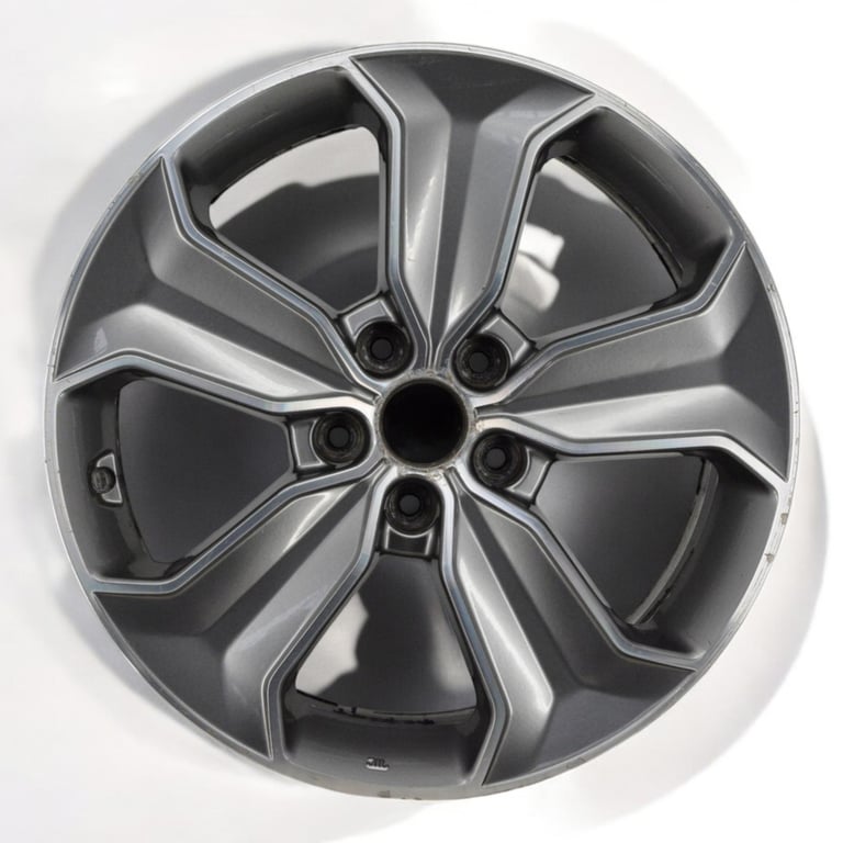 1x Alufelge 18 Zoll 7.5" 5x114.3 49ET Glanz 52910-B8185 Hyundai Rim Wheel FEL9691840903tc