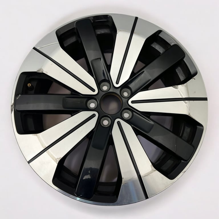 1x Alufelge 19 Zoll 7.5" 5x108 50,5ET Glanz Schwarz 32143627 Volvo Xc60 Xc40