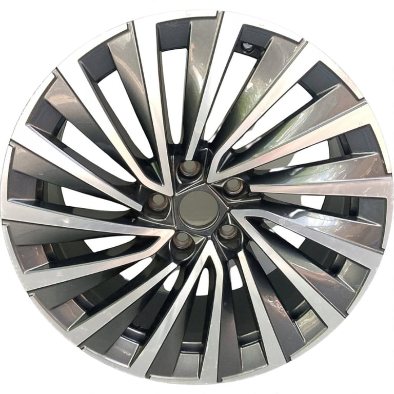 1x Alufelge 18 Zoll 8.0" 5x112 44ET 3P0601025F Skoda Superb Rim Wheel