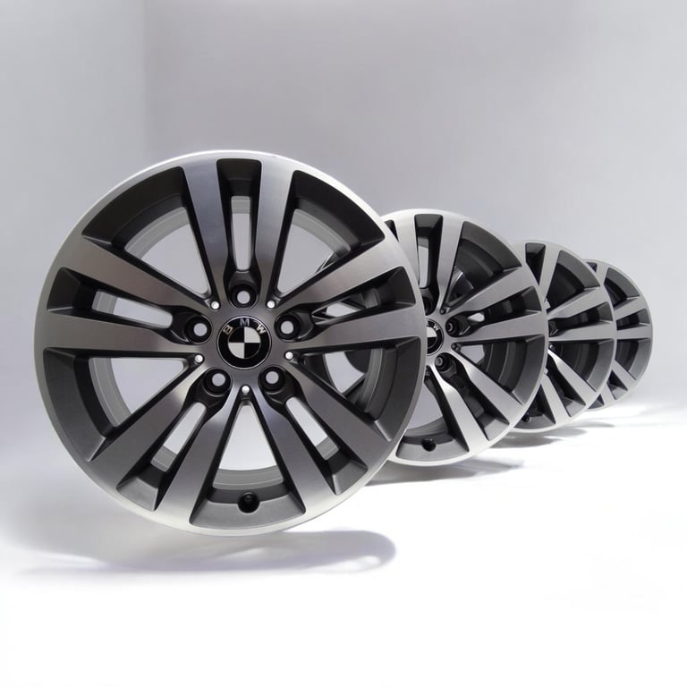4x Alufelge 17 Zoll 7.5" 5x120 43ET Matt Graphit 6866303 BMW F22 F21 F23 F20 FEL5138131379fd