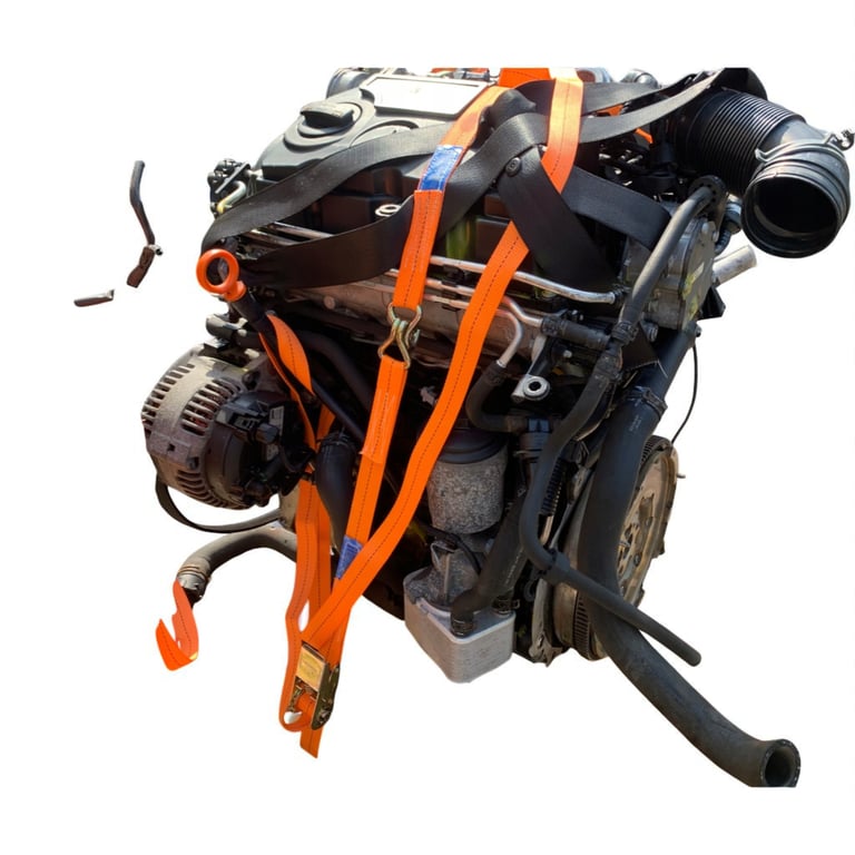 Motor Audi VW BMM BMP 2.0 TDI 140PS 103kW 147TKm Diesel Engine Komplett MOT6413694656rn