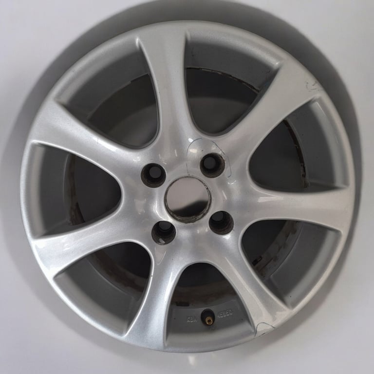 1x Alufelge 14 Zoll 5.0" 4x98 35ET Glanz Silber KBA45950 Fiat 1 Rim Wheel