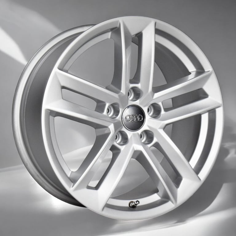 4x Alufelge 17 Zoll 7.5" 5x112 38ET Glanz Silber 8W0601025E Audi A4 B9 Rim Wheel FEL5874051537im