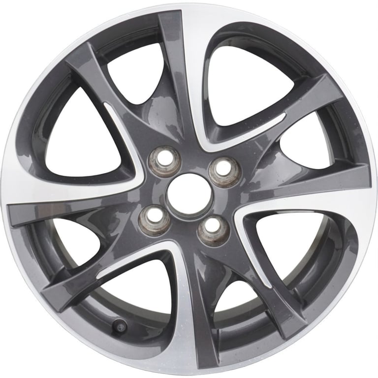 1x Alufelge 16 Zoll 6.0" 4x100 51ET HL4841 Toyota Yaris Rim Wheel