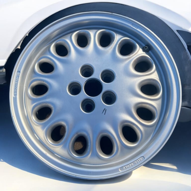 1x Alufelge 16 Zoll 6.5" 5x98 35ET Glanz Silber 60608608 Alfa Romeo Rim Wheel FEL5367110540tb