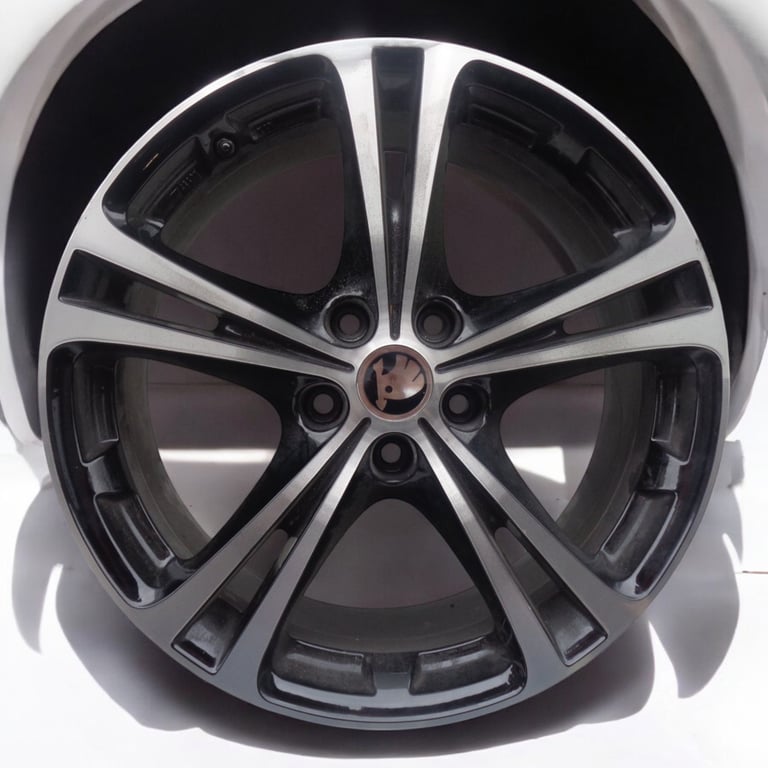 1x Alufelge 18 Zoll 8.0" 5x112 50ET Skoda Rim Wheel FEL3785465497yt