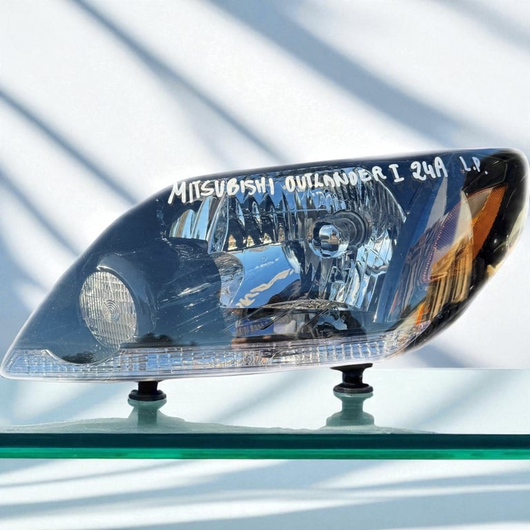 Frontscheinwerfer Mitsubishi Outlander I Links Scheinwerfer Headlight