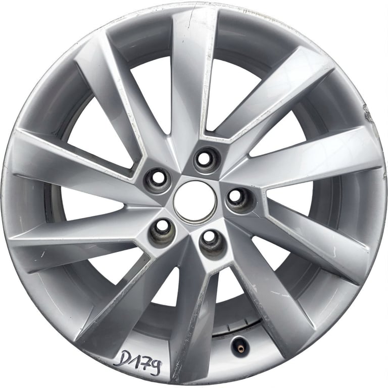1x Alufelge 17 Zoll 7.0" 5x112 40ET 3V0601025C Skoda Superb Iii Rim Wheel