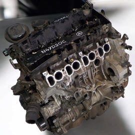 Motor BMW 3 E90 E87 N47D20C 2.0 163PS 2010 Diesel Engine Unkomplett