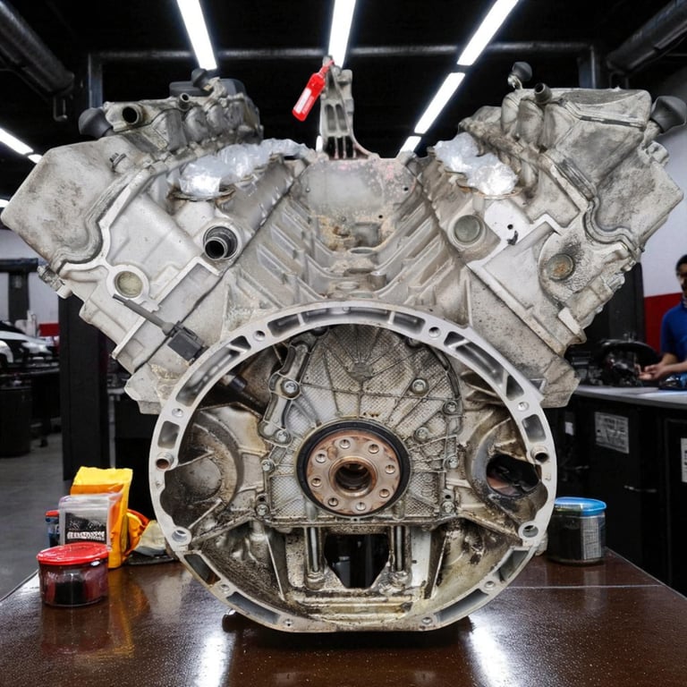 Motor Mercedes-Benz W220 113960 5.0 2001 Benzin Engine Unkomplett