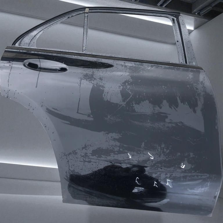 Tür Mercedes-Benz Gle Hinten Rechts Door Porta Porte