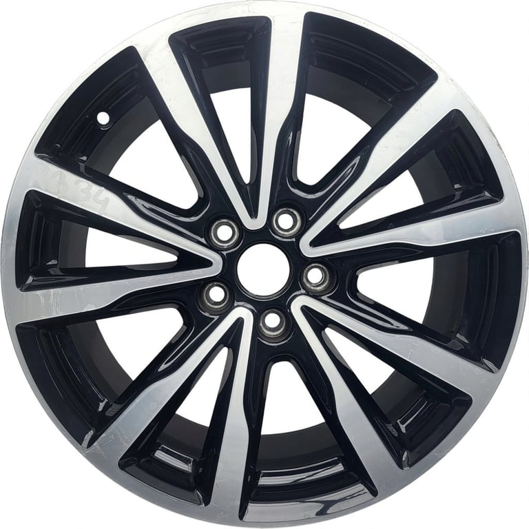 1x Alufelge 18 Zoll 7.5" 5x108 52 5ET GJ5C-1007-P1A Ford Mondeo Focus C-Max