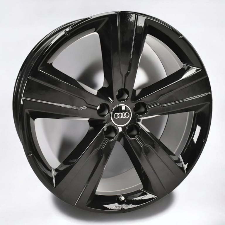 4x Alufelge 20 Zoll 8.0" 5x112 28ET Glanz Schwarz 4M0071490 Audi Rim Wheel FEL5309784949mh