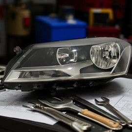 Frontscheinwerfer VW Passat B7 3AB941005 Links Scheinwerfer Headlight SCH6069329924ax