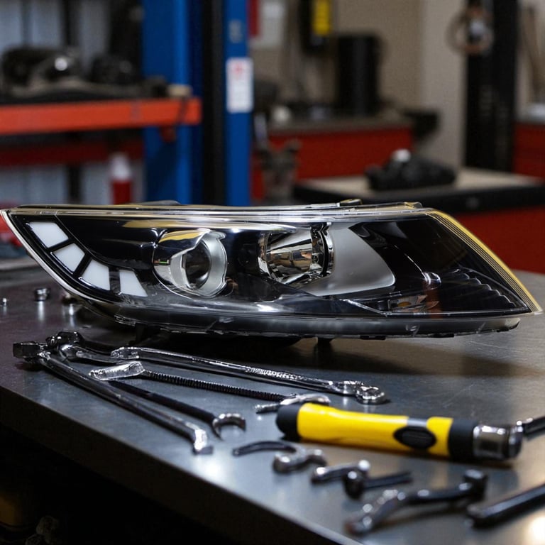 Frontscheinwerfer Kia Optima Xenon Rechts Scheinwerfer Headlight SCH7613521213cb
