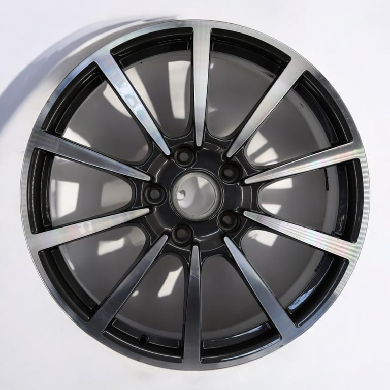 1x Alufelge 20 Zoll 8.0" 5x130 57ET Glanz Graphit 98136216014 Mg Carrera