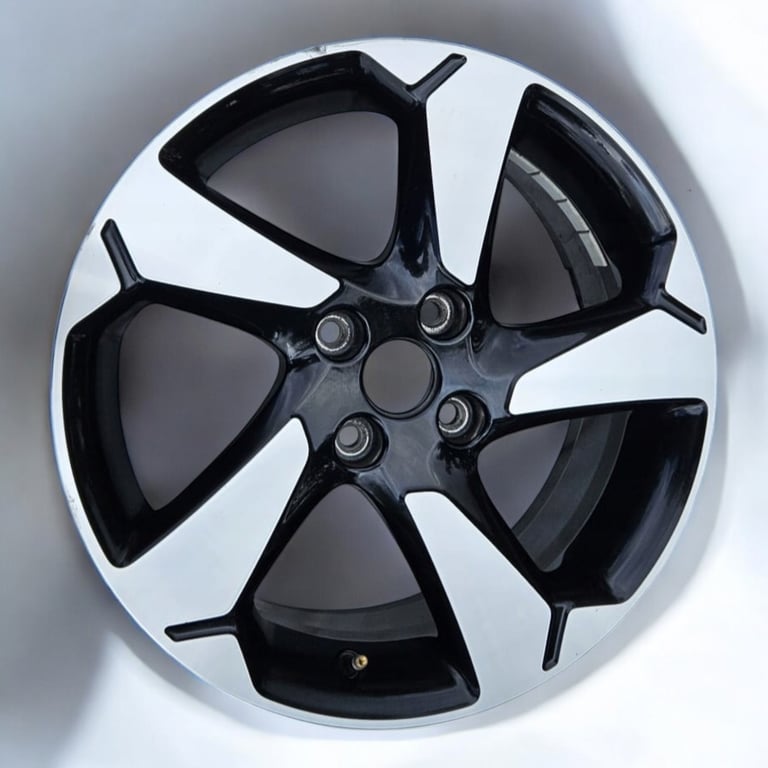 1x Alufelge 17 Zoll 7.0" 5x108 42 5ET Glanz Schwarz J1BC-1007-D1A Ford Fiesta