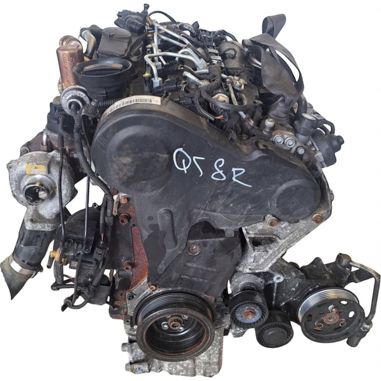Motor Audi Quattro Q5 8R 08-12 2.0 TDI CAH 170PS 2007 Diesel Engine Unkomplett