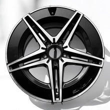 Load image into Gallery viewer, 1x Alufelge 18 Zoll 9.0" 5x112 58ET Schwarz A2064016600- Mercedes-Benz Rim Wheel FEL2677550067wd