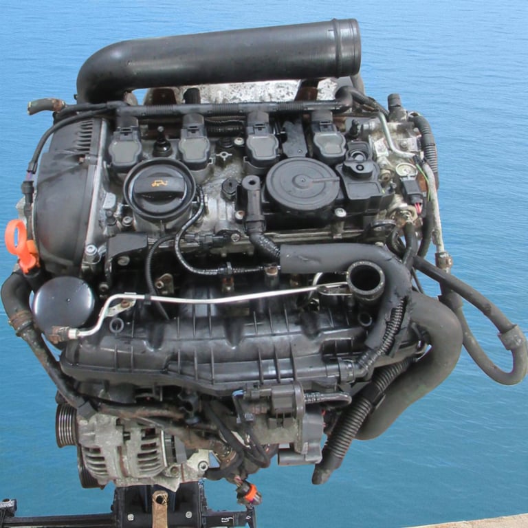 Motor VW BZB 1.8 TSI 160PS 118kW 195TKm 2007 Benzin Engine Komplett