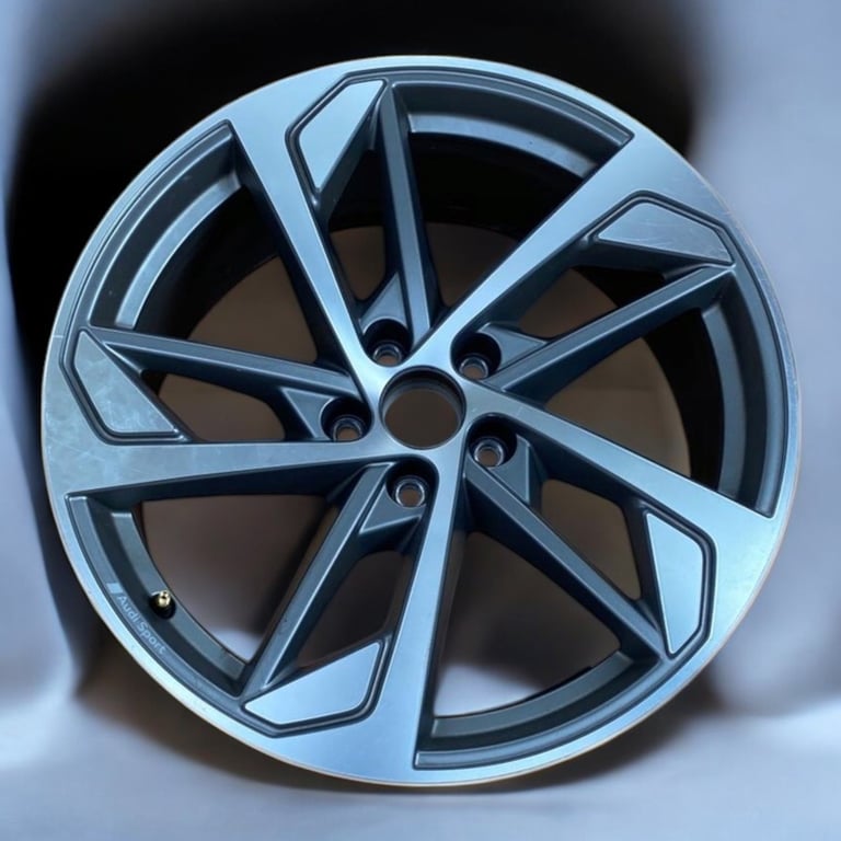 1x Alufelge 19 Zoll 8.5" 5x112 38ET Glanz Grau 83A601025 Audi Q3 Mg Rim Wheel FEL9534582058fr