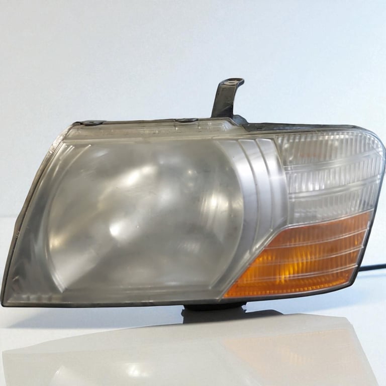 Frontscheinwerfer Mitsubishi Pajero III Links Scheinwerfer Headlight
