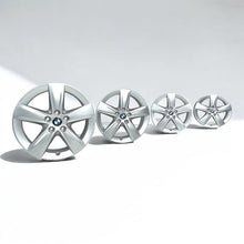 Laden Sie das Bild in den Galerie-Viewer, 4x Alufelge 17 Zoll 7.5" 5x112 54ET Silber 6855087 BMW Active F45 F46 Rim Wheel FEL5436142359hn
