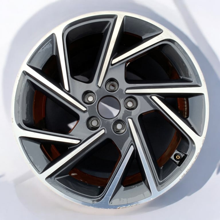 1x Alufelge 18 Zoll 7.5" 5x114.3 55ET 52910-G4800 Hyundai I30 Iii Rim Wheel FEL1314388221dz
